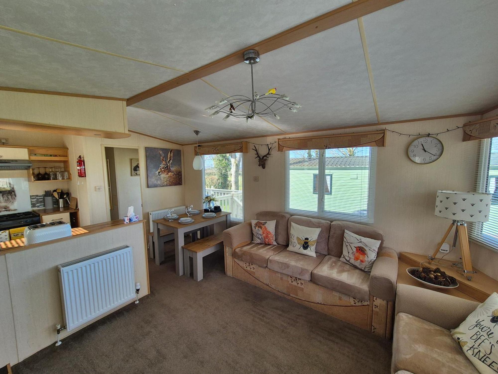24 The Beeches Caravan Park Gilcrux Extérieur photo