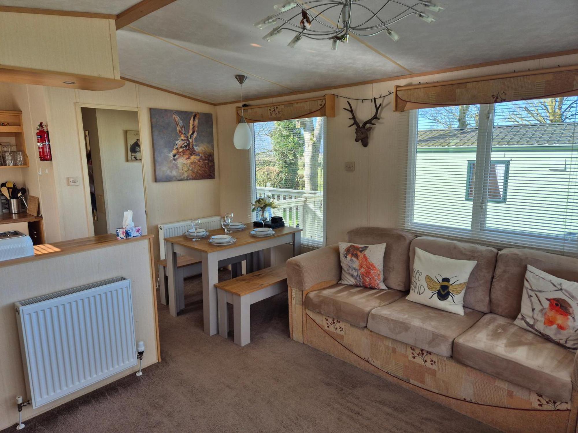 24 The Beeches Caravan Park Gilcrux Extérieur photo